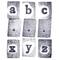 12 Pack: Lowercase Alphabet Wood Stamp Set by Recollections™
